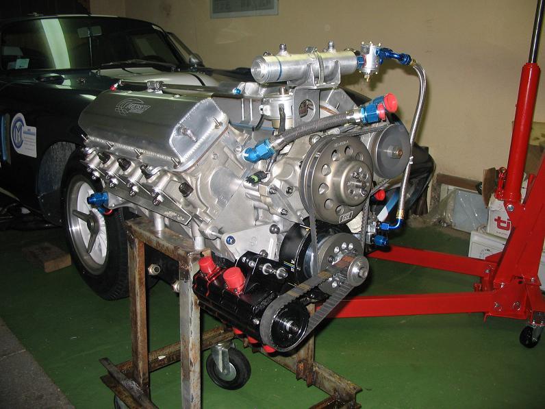 Le moteur est assemblé et prêt à être installé