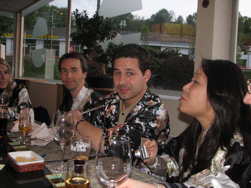 Pierre, Nicolas et Mindi