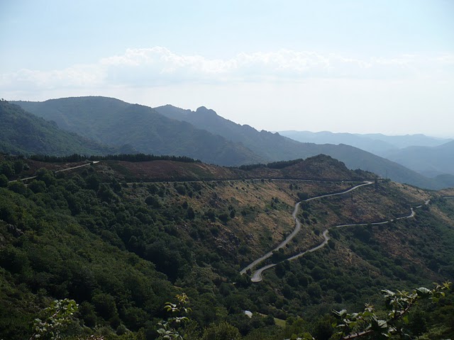 Route prévu ,le jour de la balade