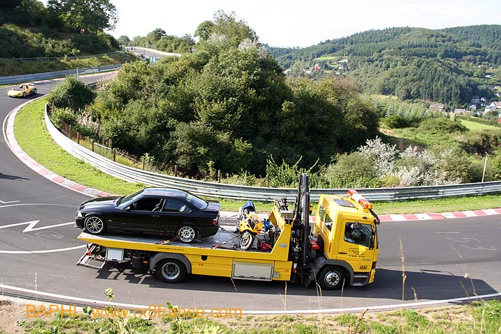 C'est pas la meilleure façon de faire le tour du circuit ...