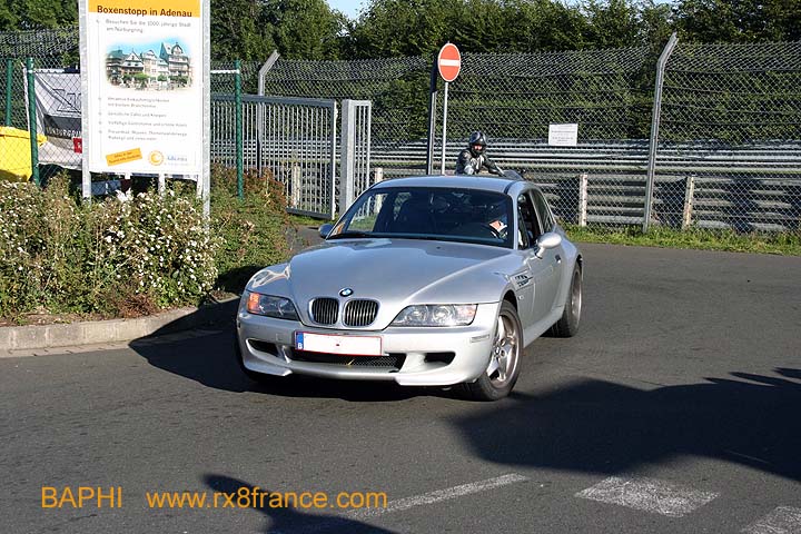 Notre jolie Z3M ... un sauna sur roues ...