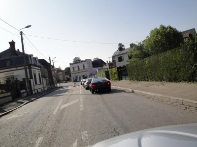 Aller en route pour Verneuil par des petites routes sympa :)