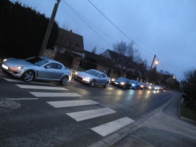 Convoi vers l'hôtel