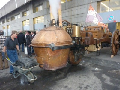 L'impressionnante machine à vapeur