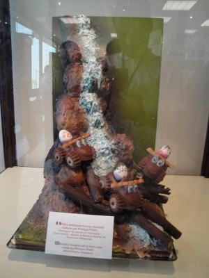 Visite du musé du chocolat. Miam! :)