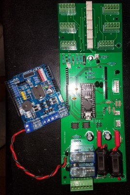 la platine moteur en attente pour voir l'arduino