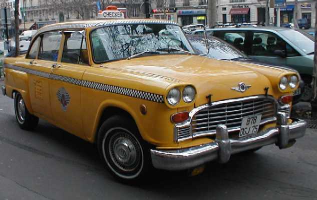 Un taxi sur la Grande Armée